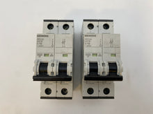 Load image into Gallery viewer, Siemens 5SY4202-7/4204-7/4206-7/4210-7/4216-7 Mini Circuit Breakers, *Lot of (8)* (Used)