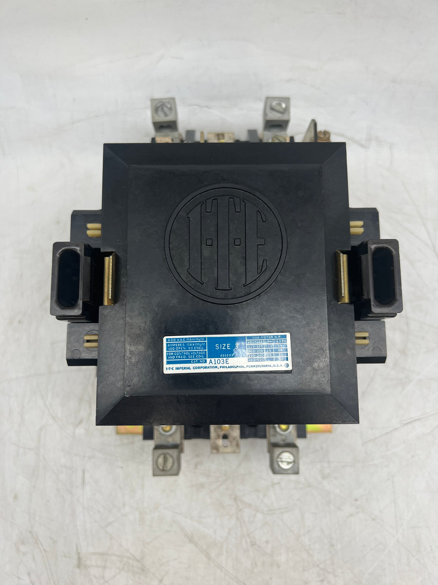 Kit De Contacts GOULD G203E Pour Contacteur G20 Taille 3, 3 Pôles, 600V AC/DC - Neuf