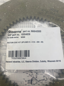 Rexnord Stearns 566842000 Friction Disc Kit (New)