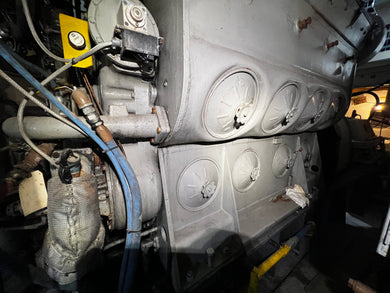 EMD 8-645-E6 Marine Engine with Falk/Lufkin Transmission (Used)