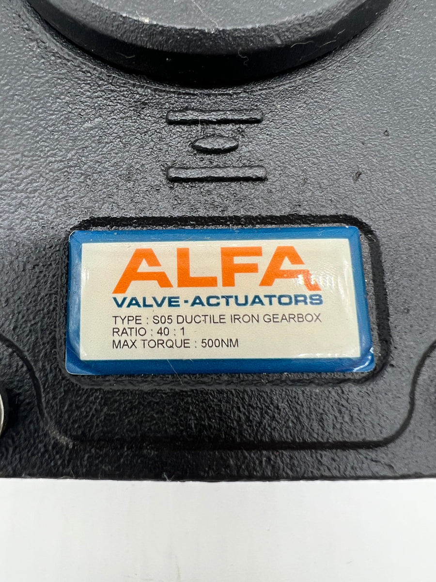 alfa gears Alfa Gears S05 Ductile Cast Iron Quarter Turn Gearbox (No Box) – Gulf Asset  Recovery