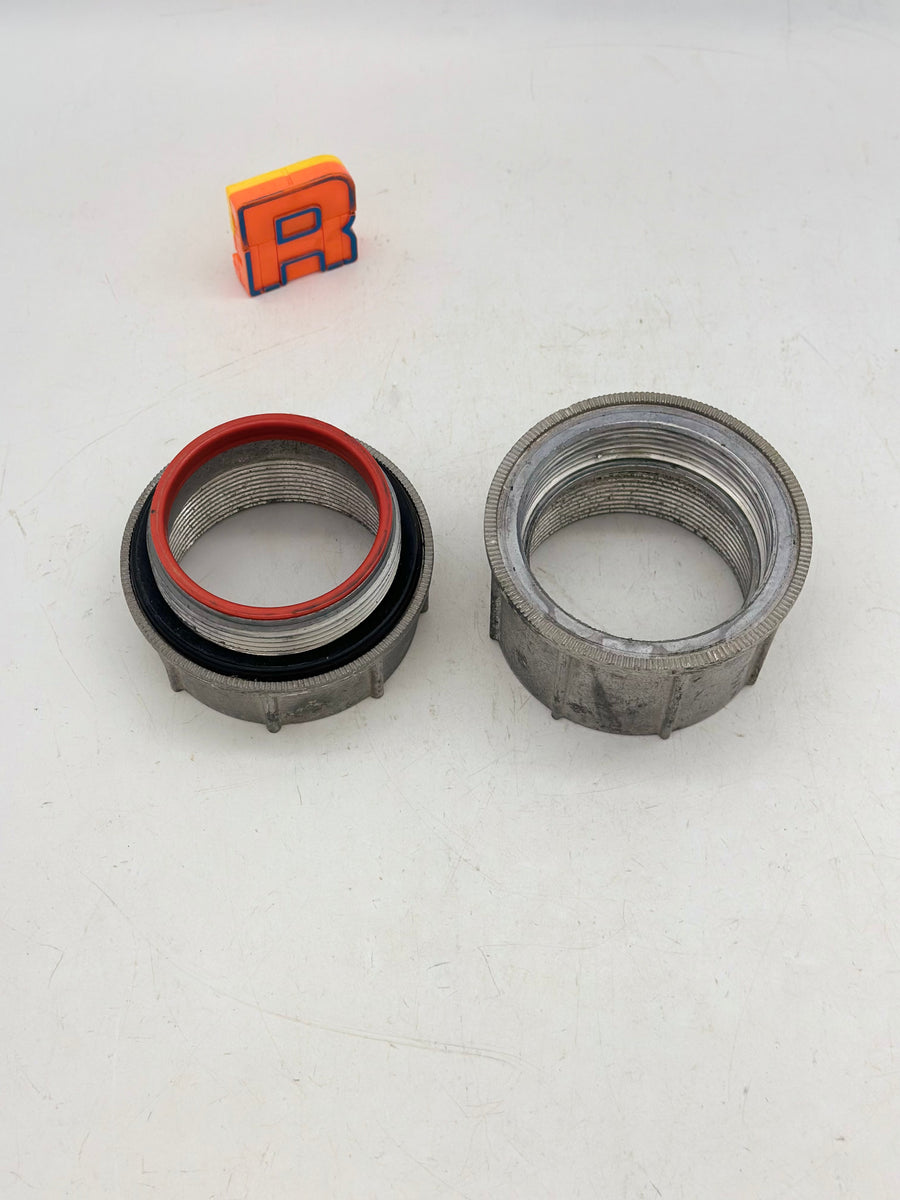 Myers CrouseHinds STTBA8 ThroughBulkhead Fitting, 3" *Lot of (12)* Gulf Asset Recovery