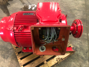WEG 11431291 20018ET3G447T-W22 Electric Motor, 3-Ph 200HP 460V 230A 1800 RPM (Used)