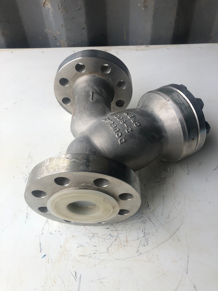 Cameron Douglas Italia 2" 600 RF YStrainer, CF8M/316, 150 Micron Scre