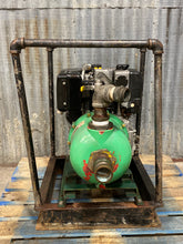 Load image into Gallery viewer, Kohler KD420-1001A 9.8 Diesel Engine w/ 1&quot; Keyed Shaft, Recoil Start, 2&quot; Trash Pump (Used)