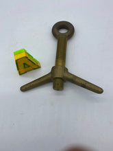 Load image into Gallery viewer, 7/8&quot; Dog Bolt w/ Wing Nut, Wing Span Approx. 6.25&quot;, Dog Bolt Length Approx 6.75&quot;, Bronze (No Box)