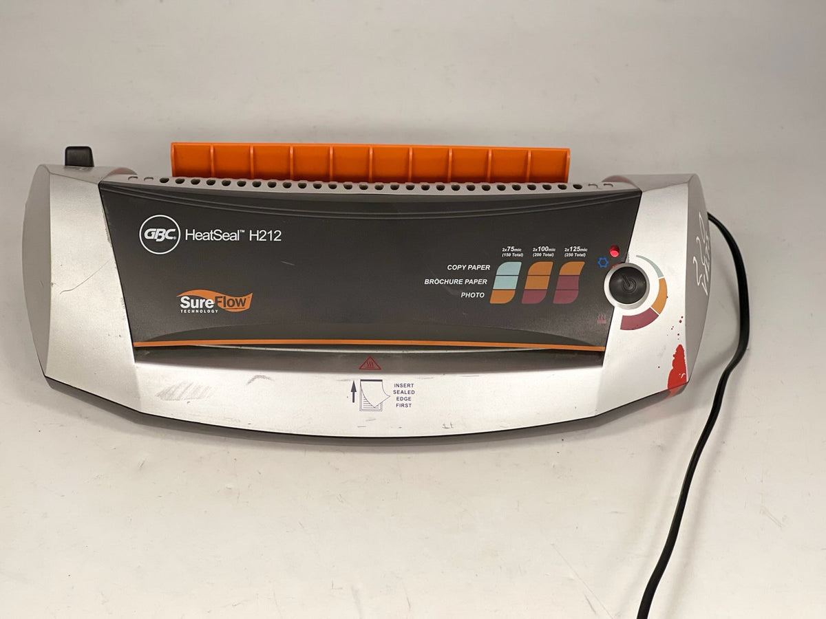RBS HeatSeal H212 SureFlow A4 Pouch Laminator (Used) Gulf Asset Recovery