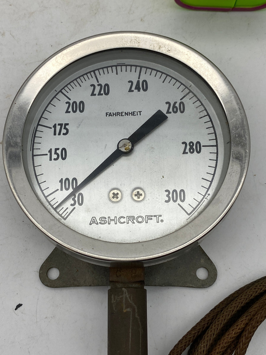 Ashcroft Temperature Gauge, 30°F300°F (No Box) Gulf Asset Recovery
