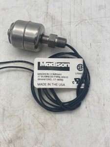 Madison M5000 Liquid Level Switch 1/8" NPT 30W SPST 300 PSI Max (No Box)