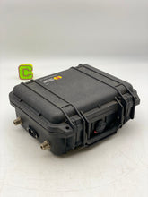 Load image into Gallery viewer, Pelican 1200 Case w/ (2) UHF-MCX Connectors, (1) C14 Power Supply Adapter, Black (Used)