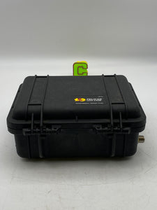 Pelican 1200 Case w/ (2) UHF-MCX Connectors, (1) C14 Power Supply Adapter, Black (Used)