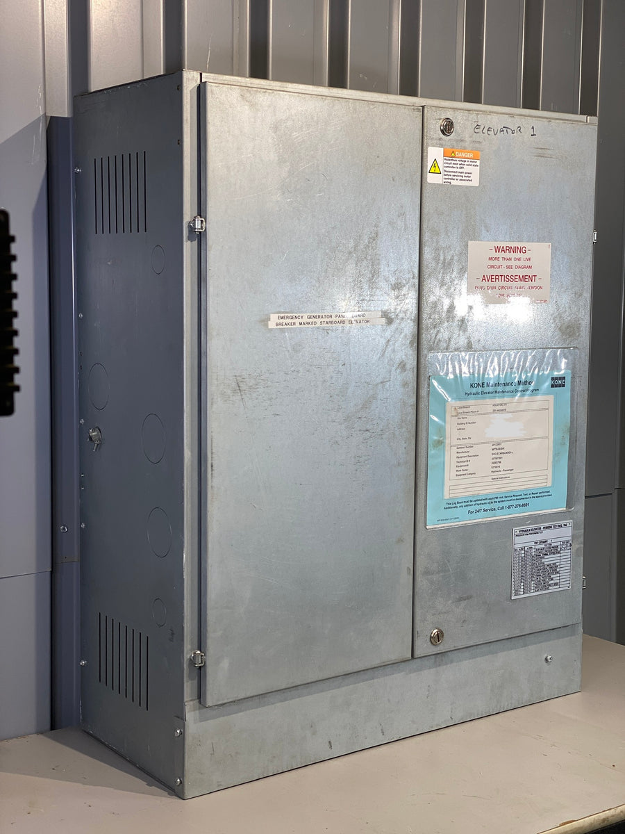 Kone KCM831 Hydraulic Elevator Controller, Model LCE, 480 VAC (Used