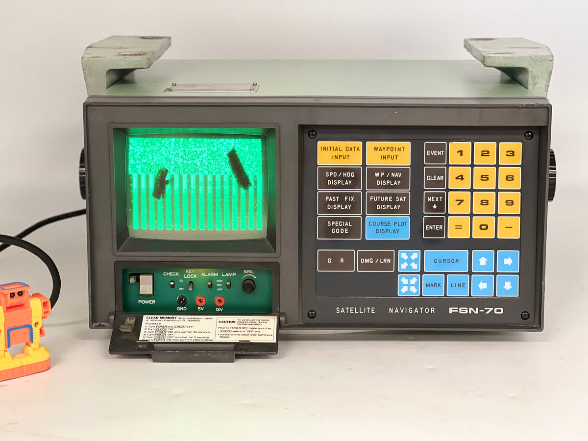 Furuno FSN-70 Satellite Navigator Display Unit FSN-7020 w/ Mount Brack ...