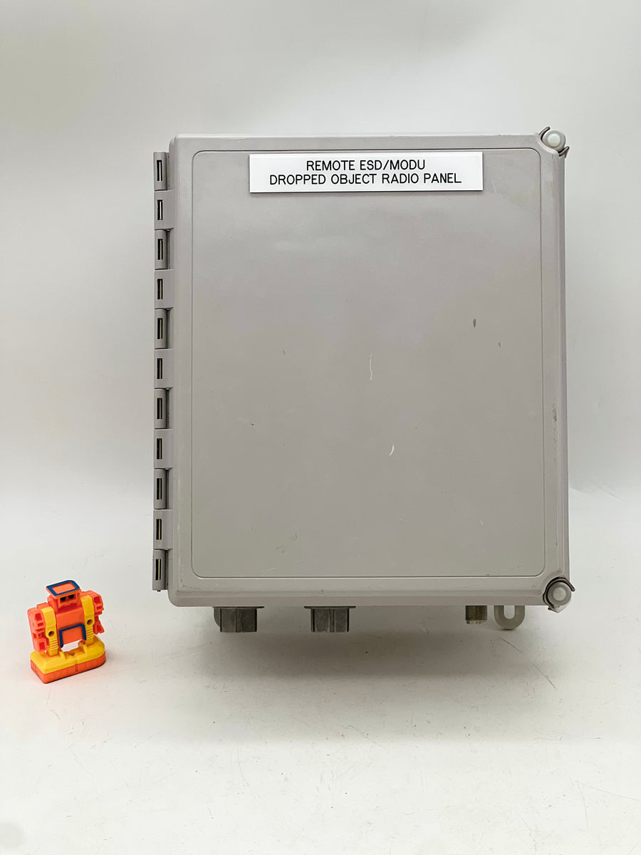 Remote ESD Radio Panel Enclosure, FreeWave FGR2PEU, 1606XL (Used) Gulf Asset Recovery