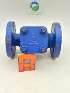 Econ 14280656 Type 95 Check Valve, Steel Disc w/ Spring, DN25, Flanged, PN40 (No Box)