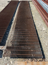 Load image into Gallery viewer, Grating 36&quot; x 20’ x 1-1/4&quot; Steel Bar Grating, Serrated (Used)