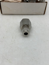 Load image into Gallery viewer, Parker 6FSC8N-316 A-LOK Connector, 3/8" Tube x 1/2" FNPT, 316SS *Box of (9)* (Open Box)
