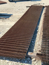 Load image into Gallery viewer, Grating 36” x 20’ x 1-1/4&quot; Steel Bar Grating, Smooth (Used)