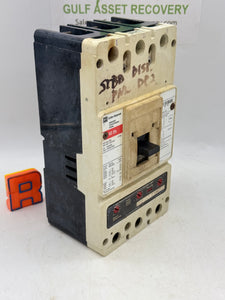 Eaton Cutler-Hammer KD3400F 400A Circuit Breaker w/ 300A Trip (Used)