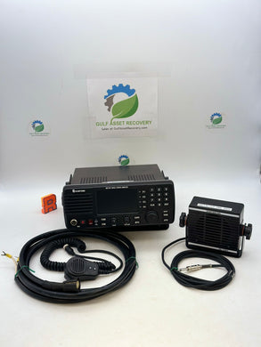 Samyung SRG-150DN MF/HF GMDSS Receiver w/ Bracket, Pwr Cord, Mic, Speaker (For Parts)