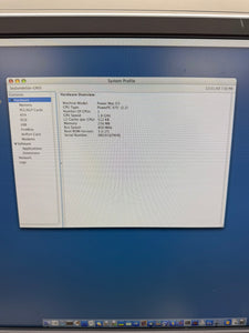 Apple Power Mac G5 A1047 1.6GHz PowerPC G5 80GB HDD 256MB RAM nVidia GeForce FX 5200 (Used)