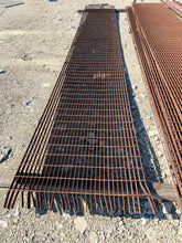 Load image into Gallery viewer, Grating 36&quot; x 20’ x 1&quot; Steel Bar Grating, Serrated (Used)