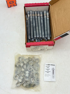 ITW Red Head WS-1254G 1/2" x 5-1/2" Trubolt Wedge Anchor, Galv. *Box of (25)* (New)