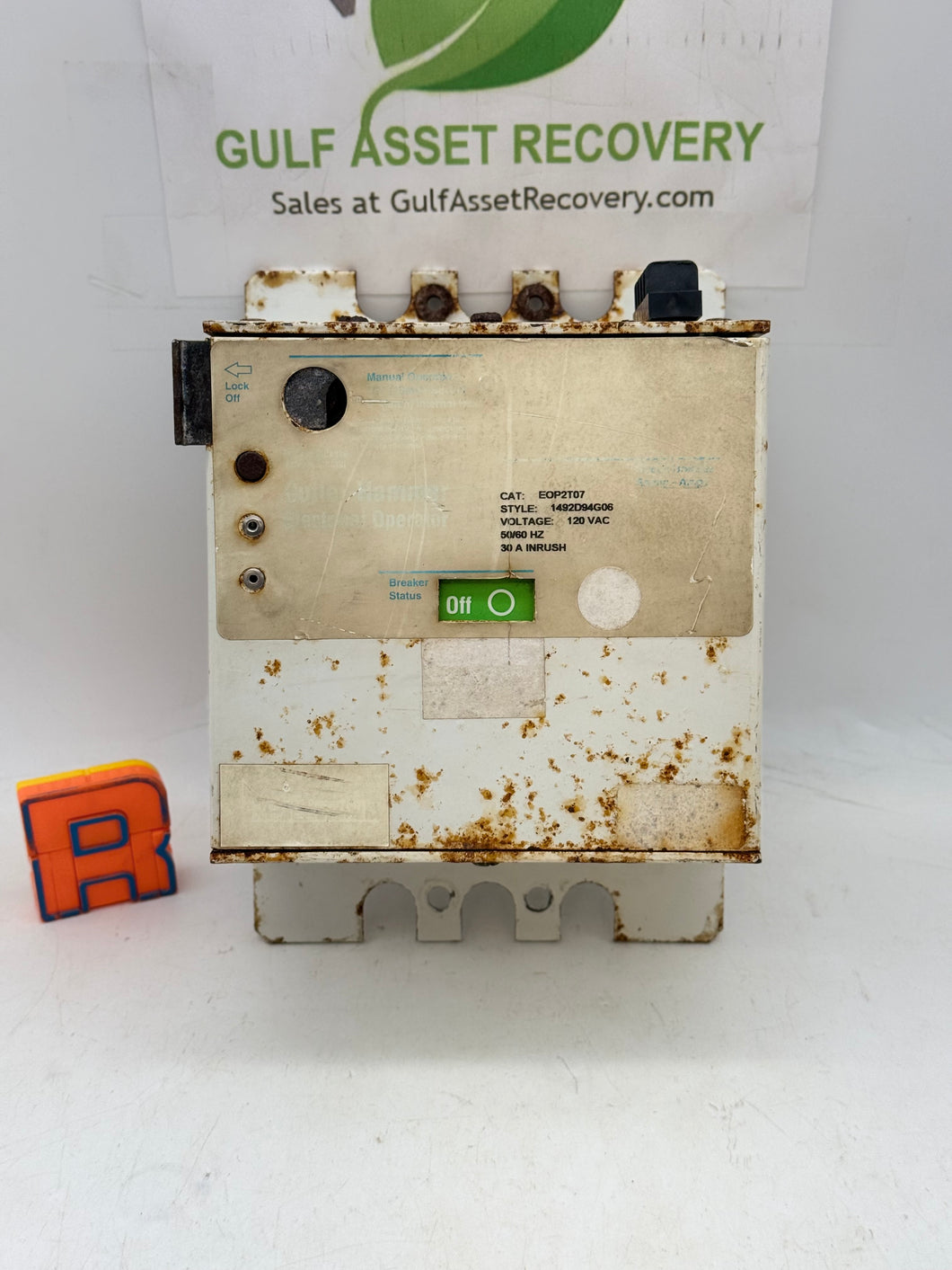 Cutler-Hammer EOP2T07 Motor Operator, 120VAC (For Parts)