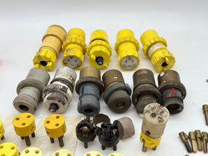 Pauluhn Marine Plug Parts, Huge Lot Assorted New/Used/For Parts, See Pictures (For Parts)