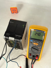 Load image into Gallery viewer, Omron S8VK-C48024 DIN Rail Power Supply, In: 100-240VAC, Out: 24VDC 20A V.Adj (Used)