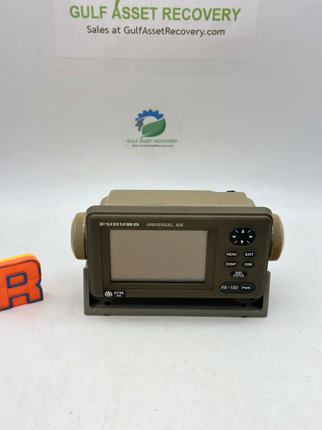 Furuno FA-1502 Monitor Unit for FA-150 Universal AIS w/ Mounting Bracket (For Parts)