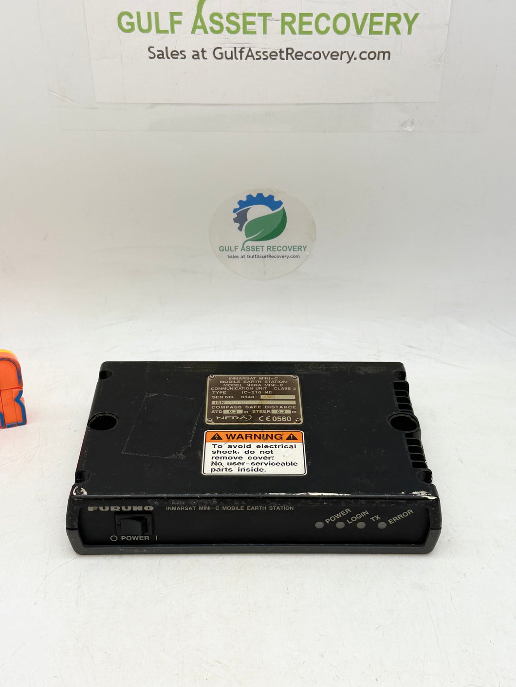 Furuno IC-216 Felcom-16 Inmarsat Mini-C Mobile Earth Station Comm Unit (Used)