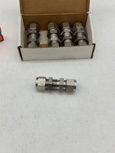 Load image into Gallery viewer, Parker 8BC8-316 A-LOK 1/2” Bulkhead Union, 316SS, *Box of (5)* (New)