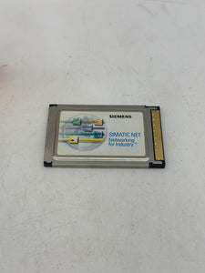 Siemens 6GK1551-2AA00 Simatic Net Profibus CardBus (Used)
