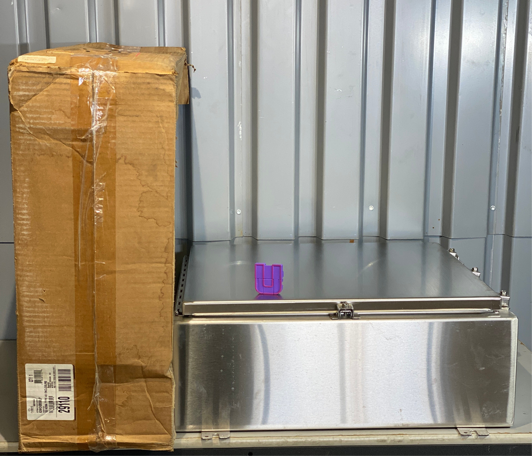 Hoffman A24H2408SS6LP Enclosure, 316SS Wallmount (Open Box)