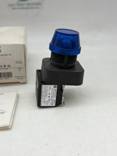 Load image into Gallery viewer, Allen-Bradley 100039 800H-QRH2B 30mm Pilot Light, Blue, 800H PB (Open Box)