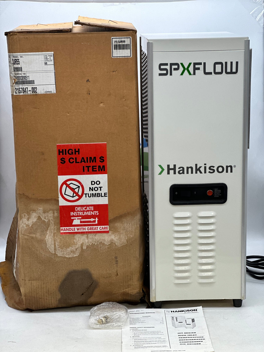 SPX Hankison HIT25 Compressed Air Dryer, 115VAC, 3/4