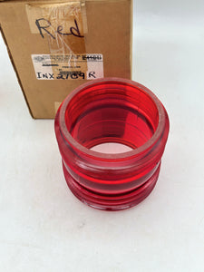Eaton Crouse-Hinds Pauluhn INX2109R Fresnal Lens, Red (No Box)