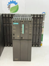Load image into Gallery viewer, Siemens Simatic S7-400 PLC Rack w/ 6 Mod (x2) CPU412-5H, PS407-10A, CP443-1 (Used)