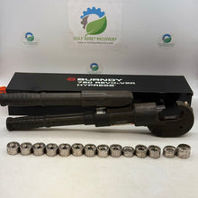 Load image into Gallery viewer, Burndy Y750-2 750 Revolver Hypress Crimping Tool w/ 14 Dies, Case (Used)