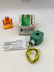 ASCO MP-C-103 272810-132-D Maxim 93077-91 Solenoid Valve Coil (New)