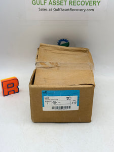 Cooper Crouse-Hinds LCC9 Cable Tray Conduit Clamp, 3-1/2" *Lot of (2)* (New)