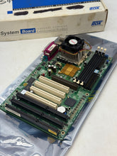 Load image into Gallery viewer, DFI-ITOX GCB60-BX-G ATX Motherboard w/ 256MB RAM, Shield, Celeron (Used)