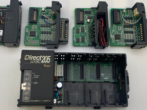 Automation Direct D204BDC1-1 DirectLogic 205 PLC Assy w/ D2-240CPU (Used)