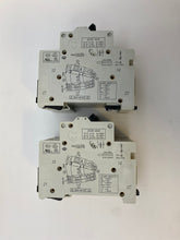 Load image into Gallery viewer, Moeller X-Pole ZPA40/2 Circuit Breaker w/ ZP-IHK Auxiliary Contact, *Lot of (2)* (Used)