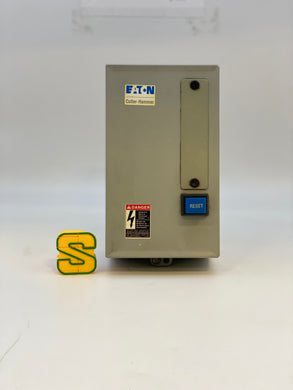 Eaton Cutler-Hammer ECN0511EAA Size 1 Starter w/ 208V Coil, Encl w/ Reset PB (No Box)