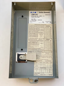 Eaton Cutler-Hammer ECN0511EAA Size 1 Starter w/ 208V Coil, Encl w/ Reset PB (No Box)