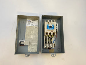 Eaton Cutler-Hammer ECN0511EAA Size 1 Starter w/ 208V Coil, Encl w/ Reset PB (No Box)