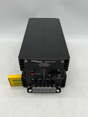 NewMar 48-24-18i Isolated DC-DC Converter, In: 20-56VDC Out: 24.5VDC 18A (Used)