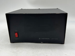 Astron LS-10A Linear Tabletop Power Supply, In: 115VAC Out: 28VDC 10A (Used)